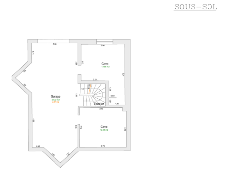 Maison individuelle de 127 m² dans une copropriété de 4 maisons à Fegersheim