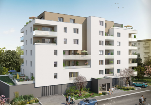 Appartement de 78,59 m² dans la résidence ILL'EO à la Robertsau - Habitation Moderne